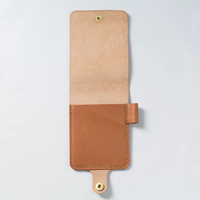 Bloc-notes personnalisé A7 en cuir PU avec grille, porte-mémo, 70 feuilles, carnet de voyage portable, carnet de notes