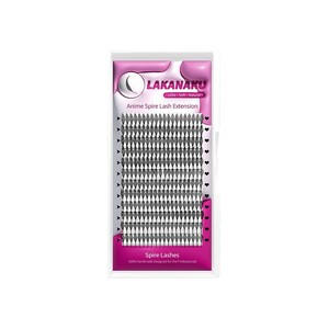 Extensions de cils individuelles Lakanaku Anime Spire, courbure C, bande invisible, faux cils pour professionnels - Product Image 1