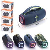 Système stéréo haute puissance portable avec subwoofer, entrées USB et AUX, étanche IPX6, commande vocale, prise en charge du mode EQ, TWS