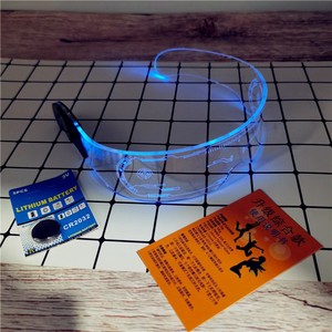 Lunettes LED Cyberpunk Lumineuses 2 pièces Vente Chaude pour Halloween Noël Fête Cosplay Événements à Thème Festival - Product Image 5