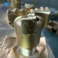 Foret à 4 Lames en Acier PDC de 102 mm pour Applications de Forage de Puits d'Eau et de Roches
