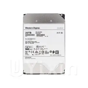WUH722020ALE6L4 Hdd Wd 20テラバイト7200RPM 512 MBSATA卸売監視サーバーストレージ内部
