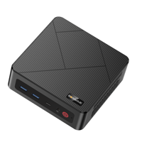 BOSGAME E4 Mini PC AMD Ryzen 5 3550H 16GB DDR4 512GB PCIe SSD Dual RJ45 4K Triple Display USB-C USB 3.2 Wi-Fi 5/BT 5.0.