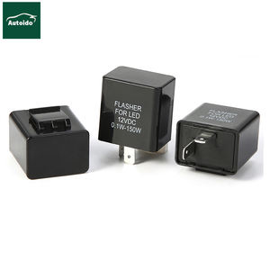 汽车、摩托车用12V/24V 2针汽车继电器转向信号闪灯 - Product Image 1