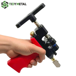 Cortador de Azulejos y Espejos 2 en 1 de Aluminio y Goma con Apertura Rápida, para Espesores de 3-10 mm y Diámetro Máximo de <span class=keywords><strong>300</strong></span> mm - Product Image 1