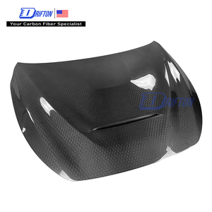 ฝากระโปรงคาร์บอนไฟเบอร์ลายรังผึ้ง GTS Style Q60 สำหรับ Infiniti Q60 ปี 2016-2022 - Product Image 1