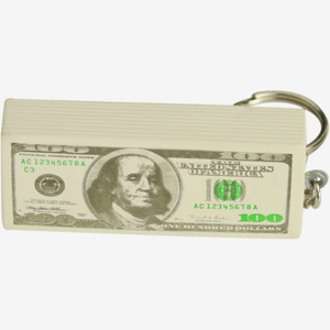 Individuelle Hundert-Dollar-Schein Schlüsselanhänger Stressbälle Werbe-Geld-Squeeze-Spielzeug mit Logodruck Großhandel Geschenk - Product Image 4