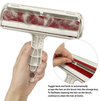 Rouleau anti-poils pour animaux de compagnie, brosse à poils lavable, rouleau collant, brosse anti-poils pour vêtements, rasoir anti-poils, grattoir à poils, rouleau collant