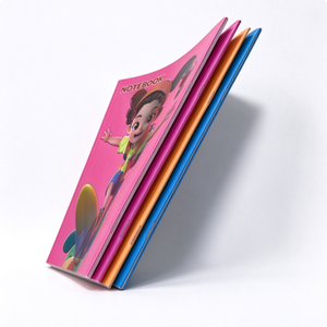 Quaderno per Bambini con Disegni Cartoon, Rilegatura a Sella, 24 Fogli, Diario Stampato, Quaderno per Esercizi di Scrittura, Regalo Scolastico - Product Image 3