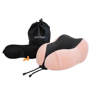 Oreiller en mousse à mémoire de forme en U personnalisé Protecteur de <span class=keywords><strong>cou</strong></span> en éponge à rebond lent pour le voyage Fabriqué par Premium Pillows - Product Image 3