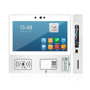 Kiosque tactile Android personnalisé pour magasin avec logo, lecteur de carte RFID et appareil photo OEM - Product Image 5