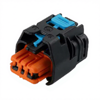 Conector Hembra Automotriz Impermeable IP67 de 3 Pines para Cableado de Sensor de Velocidad de Rueda y Bobina de Encendido de Automóvil