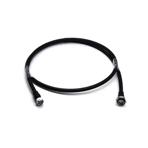 Custom Length 4.3-10 Male to DIN Male 1/2" Superflexible Cable 1/2" Flexible Cable Jumper Cables