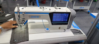 Machine à coudre à point noué avancée Jack A10 + à grande vitesse avec panneau d'écran tactile Nouvelle machine à coudre droite industrielle A60 +