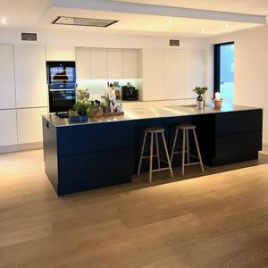 Sang trọng tổ ong Hợp kim nhôm tủ bếp hoàn chỉnh mô-đun lưu trữ đảo đựng thức ăn ngăn kéo tủ Mall ăn vòi - Product Image 3