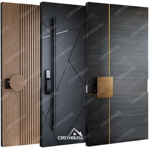 Úc tiêu chuẩn hiện đại đúc nhôm pivot cửa an ninh cho ngôi nhà sang trọng và căn hộ - Product Image 1