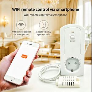 Prise intelligente WiFi pour <span class=keywords><strong>thermostat</strong></span> domestique, prise AU, pour le chauffage du salon, économie d'énergie, matériau PC de haute qualité, fourniture d'usine - Product Image 4