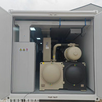 Station de refroidissement modulaire intégrée DYF, unité de refroidissement conteneurisée préassemblée, composants PLC essentiels pour les centres de données industriels