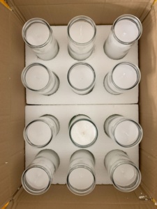 Candela Commemorativa Bianca da 7 Giorni, Lunga Durata, Senza Profumo, per Venerazioni in Chiesa e Commemorazioni - Product Image 3