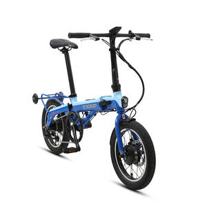 Vélo électrique pliable TXED 16 pouces 36V 250W 3 vitesses avec cadre en alliage, frein à disque et moteur de moyeu arrière - Product Image 2
