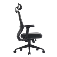 Chaise de bureau exécutive moderne de haute qualité pour usage domestique, couleur personnalisée, design ergonomique en maille, pivotante, réglable en hauteur, en nylon