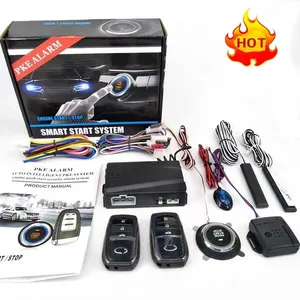 Hot Sales Fits Toyota Car Alarm Passive Keyless 1 Button Start Remote Control System Auto Central Lock Push Button