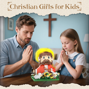 Glowing LED Lights Jesus <strong>Figures</strong> Building Blocks Models Action <strong>Figures</strong> Kids Toys Sunflower Sheep <strong>Christmas</strong> Decoration Gifts - Product Image 4