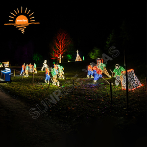 IP65 Navidad canción y baile Club decoración Navidad grande LED orquesta cantante motivo parque temático espectáculo <span class=keywords><strong>de</strong></span> luces fiesta evento ornamento - Product Image 6