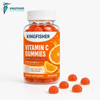 Complément alimentaire en gommes à la vitamine C avec soutien immunitaire et antioxydant, 60 gommes