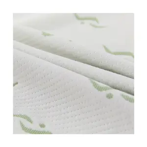Breathable Soft Knitted Bamboo Jacquard Waterproof PUL Laminated Fabric