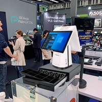 TOTALPOS - Caja Registradora Táctil Todo en Uno Inteligente y Económica de Fábrica, Personalizable, de 15.6 Pulgadas, para Comercios Minoristas y Supermercados