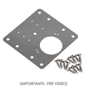 Piastre di Riparazione per Cerniera a Tazza 9x9 cm. 1 pezzo - Product Image 1