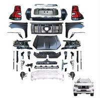 Kit de conversion d'origine OEM, pare-chocs avant et arrière, kit de carrosserie, accessoires, pare-chocs de voiture pour Land Cruiser Prado 150 2011 2017 à 2022