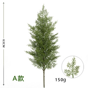 Cây thông Noel nhân tạo trang trí 5D, cảnh cây xanh để bàn, cây xanh giả như thật, cành thông trắng - Product Image 3