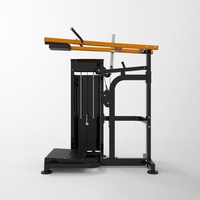 Machine professionnelle de levée de mollets en position debout pour le développement des muscles gastrocnémies et soleus