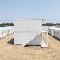 Maison conteneur TOPPRE avec salle de bain et cuisine, maisons mobiles modulaires, boutique, mini-maison conteneur, bureau, dortoir de chantier