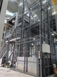 Elevador Hidráulico de Carga con Riel Guía de Alta Seguridad <span class=keywords><strong>para</strong></span> Almacén con Dispositivos de Seguridad - Product Image 6