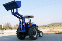 Neuer Sayginlar Hydraulischer Traktor-Baggerlader mit 3m³ Schaufelkapazität, 50 PS Leistung, Hochleistungs-Kernkomponenten