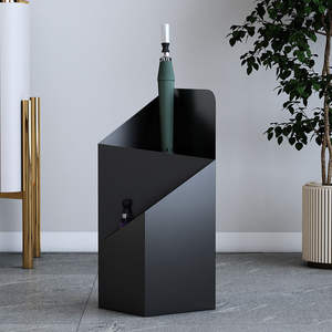 ที่วางร่มแบบยืนพื้น วัสดุพลาสติก สำหรับบ้าน สำนักงาน โรงแรม สไตล์นอร์ดิก สีขาว สีดำ - Product Image 3