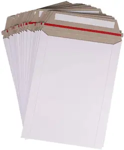 עצמי חותם לבן עבה קרטון מעטפות יעיל דיוור תיק מתאים דיוור רך פריטים אחרים שטוחים חומרים