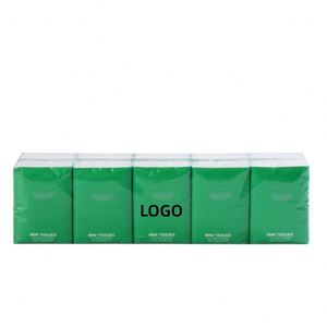 Custom Design Mini Pocket <b>Tissue</b> Soft 4-ply Bamboo Facial <b>Tissue</b> Packs Easy to Carry for Home or Travel 3-ply/4-Layer - Product Image 1