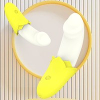 Mini Wasserdichter Bananen-AV-Zauberstab-Massager, Analdildo, vibrierendes Sexspielzeug, Bullet-Vibrator, Zauberstab-Massager für Frauen