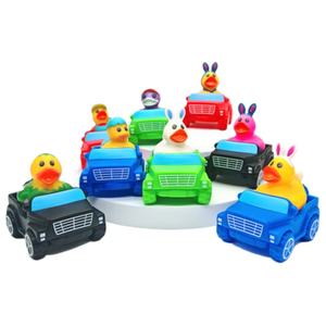 ยางรถจี๊ปยางเป็ดของเล่นอาบน้ำพีวีซีดีไซน์ใหม่ของขวัญธุรกิจรถจี๊ปเป็ดยางเป็ด - Product Image 1