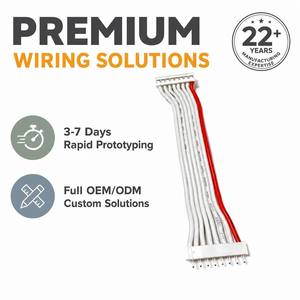 Arnés de cableado de radio con aislamiento de PTFE/PVC/nailon, clasificación IP67, conductor de cobre puro de 20 pines, para cable RCA, conectores de TV <span class=keywords><strong>Alpine</strong></span> - Product Image 3