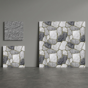 Dalles de stationnement en porcelaine robustes 16x16 pouces, exportation directe d'Éthiopie, 12 mm, en brique réfractaire, antidérapantes, pour revêtement de sol extérieur - Product Image 2