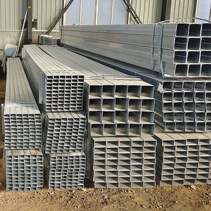 Suministro de fábrica, 40x40x3mm, 4x4 pulgadas, calibre 12, tubo cuadrado de acero galvanizado Rectangular soldado hueco para construcción - Product Image 3
