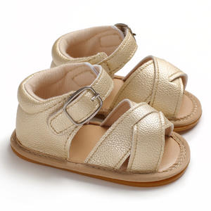 <span class=keywords><strong>Sandalias</strong></span> de verano para bebé, niño y niña, zapatos de cuna de suela suave de cuero para recién nacidos, novedad de 2021 - Product Image 4