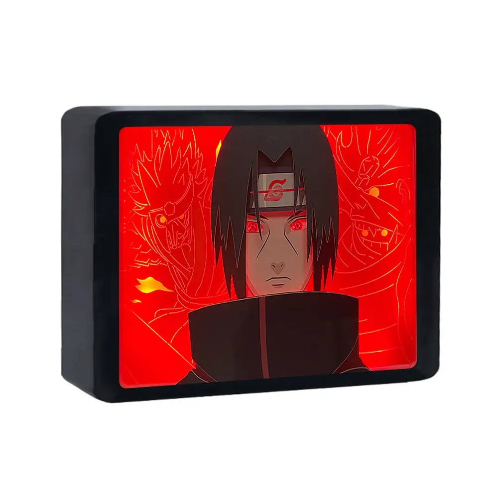 Jujutsu Kasen kotak cahaya Anime, tokoh aksi Narutos lampu malam Dekorasi Rumah hadiah item untuk liburan ulang tahun