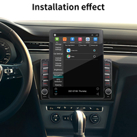 Nouvel autoradio Tesla 9,7 pouces, écran tactile vertical, 1+16G, système de navigation GPS Android, système multimédia universel