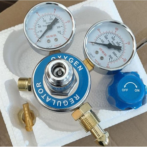ตัวปรับแรงดันออกซิเจนแบบเกลียวนอก 0-25 Psi 0-1.5 บาร์ สำหรับใช้กับออกซีอะซีทิลีน - Product Image 4